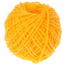Пряжа "Акрил" 100% акрил, 108м/42гр (Жёлтый) 3413019