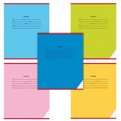 Тетрадь ЛИНИЯ 18л. КЛАССИКА (18061-18065) (цвет.мелов.обл.) 18061-18065