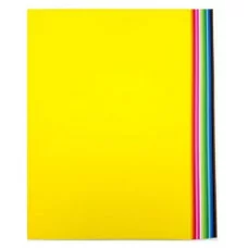 Картон 16цв. А4 16л. DG-153 Двусторонний, немелованный, ПВХ-пакет 331691