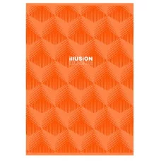 Тетрадь 48л., А4, клетка BG "Illusion", матовая ламинация 327930