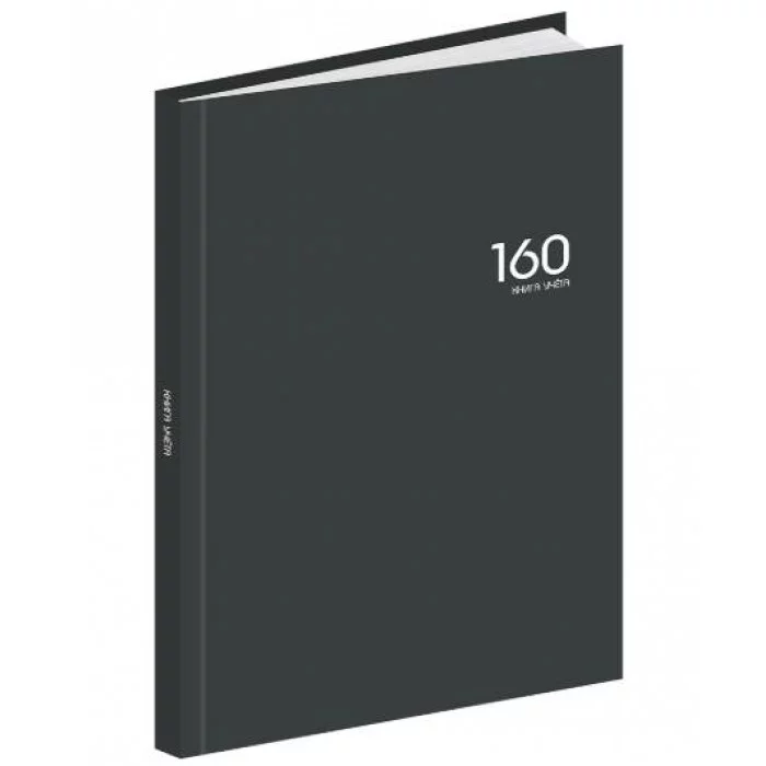 Книга учёта 160л. ГРАФИТ - 3 клетка 160-9293 переплёт 7БЦ глянц.ламин.блок-офсет 200х298