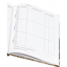Дневник тв обл 5-11кл, глянц/лам, 48л, Calligrata Медведь в очках 2967469 2967469