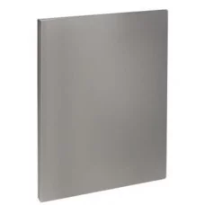 Папка с 40 вкладышами OfficeSpace А4, 21мм, 400мкм, пластик, черная полупрозрачная 300655