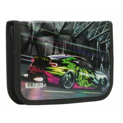 ПКК 07-5 Speed racer -пенал 1-отдел. большой 190х130 с откидной планкой