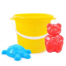 Комплект для песка "Мини" (ведёрко, 2 формочки) 2-525