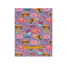 TM"Profit" Дневник школьный 40л. КЛАССИКА СТРИТФУДА (Д40-9135) 7БЦ.глянц.лам..универсальн. 195680