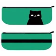 Пенал-косметичка 1 молния 210* 70 (ЭКСМО) ткань на резин Граффити (п/упаковка)  ПМ0035