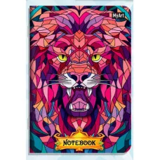 MyArt. БЛОКНОТ в клетку Витражи. Лев 467-0-159-17933-7