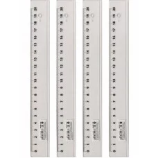 Линейка 20 см. ПРОЗРАЧНАЯ (Л-9293) ПП-00040132