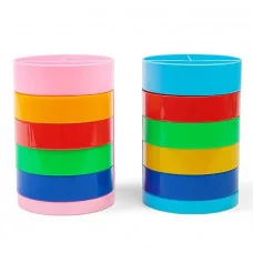 Подставка для пишущих принадлежностей с выдвижными отделениями МИКС 9х9х13 см 3572399