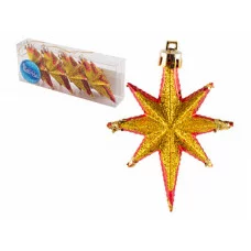 Набор елочных украшений "Звезды" 005645 8\5615
