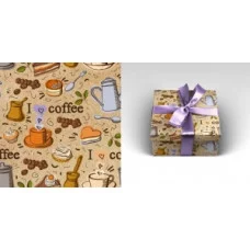 OPTIMA Упаковочная бумага 1 рулон Кофебрейк  70 х 100 см