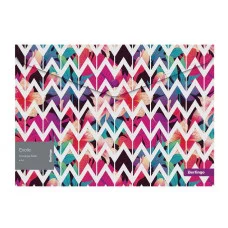 Папка-конверт на кнопке Berlingo "Exotic" А4, 180мкм, с рисунком 327127