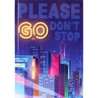 Ежедневник с трафаретом "Город" 150х204  (7БЦ, глянцевая ламинация, 96 л, 70г, офсет) Е96-8155