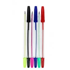 Набор  ручек шариковых (НР-4736) 6 шт.,6 цв., в пластик.блист.,  НР-4736