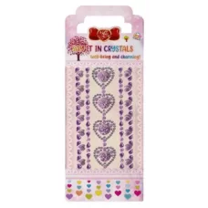 Наклейки-стразы Alingar, акриловые, пакет с европодвесом, "Декор" AL9555