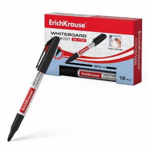 Маркер для досок ErichKrause W-110, цвет чернил черный  56915