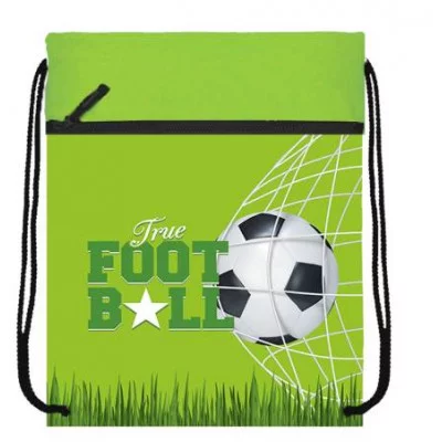 Мешок для обуви 1 отделение, с карманом РЕАЛЬНЫЙ ФУТБОЛ (МО-7301) 330х400 МО-7301