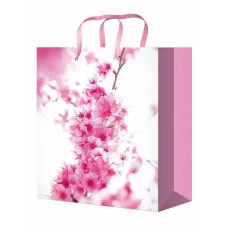 Optima Пакет подарочный с глянц.ламинацией 22x31x10 см (МL) Цветение в саду, 128 г ПКП-4258
