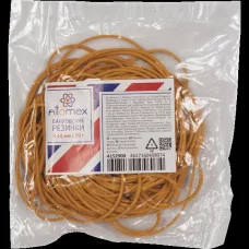 Резинка банковская 50г d60мм желтый ATTOMEX 4152900 383517