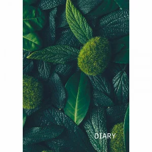 Ежедневник А5 192л "In green"  КанцЭксмо