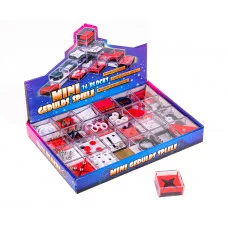 Головоломка 1шт 3D-ЛАБИРИНТ 4 см (микс). Арт. S70