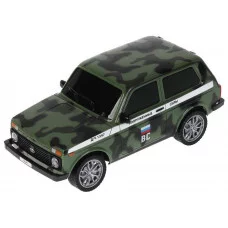 Машина р/у LADA 4x4 18 см, свет, камуф, кор 326225 LАDА4Х4-18L-МIL