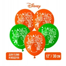 Шар латексный "С Днем рождения!" (набор 5 шт), Гравити Фолз 9109990