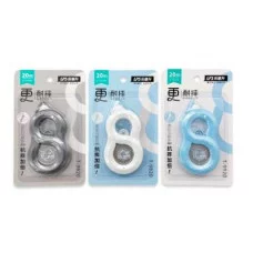 Штрих - Лента 5ммх20м DI-270 Фигурный цветной корпус, 9,5 см, ассорти, на блистере T-9820 332362