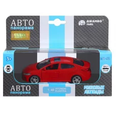 ТМ "Автопанорама" Машинка металлическая 1:40 HYUNDAI ELANTRA, красный, откр. двери, инерция, 17,5*12,5*6,5 см JB1251440