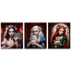 Тетрадь А5 96л "Witches" КанцЭксмо ТК969241