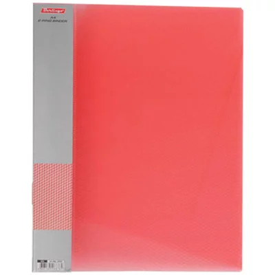 Папка на 2-х кольцах Berlingo "Diamond", 25мм, 700мкм, красная BERLINGO* 173871