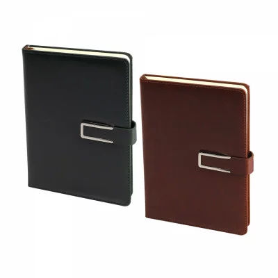 Записная книжка А5, Yalong, 7БЦ, иск. кожа, поролон, ляссе, тонир. блок, клапан на магните, фурнитура металл, ассорти, клетка, 128 л. YL-A5-372