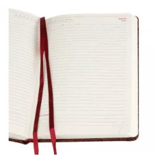 Ежедневник A5, 136л. недатир. CROCO STYLE - БОРДОВЫЙ (136-5062) кожзам 136-5062