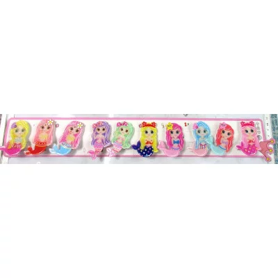 Заколка для волос "Единорог", зажим, ассорти, ЦЕНА ЗА 1 ШТ. 5533 /1 /10 /100 /3000 296748