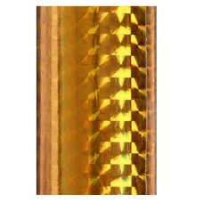 Пленка самоклеящаяся голография золотая 1008 рябь 0,45м х3м 3мкр 7331857