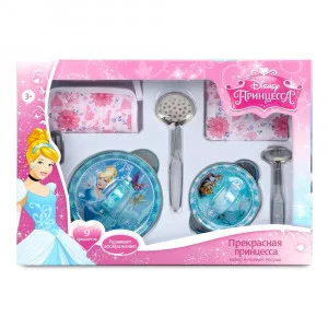 Набор посуды (металл) DSN0201-003 Disney Принцесса "Прекрасная принцесса" (9 предм. 48579