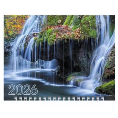 Календарь квартальный 3-х блоч. на 3-х гребнях 195х470мм МИНИ-3 бум. Офсет. цветной блок с бегунком КлнБ258