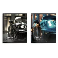 Тетрадь 96 л. А5 кл. скреп. офс. Schoolformat УЛЕТНАЯ ТАЧКА мел. карт., ВД-лак 260170