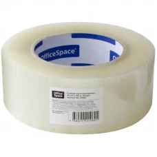 Клейкая лента упаковочная OfficeSpace, 48мм*200м, 40мкм, прозрачная 271539