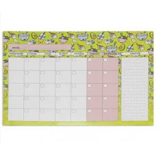 Магнитная доска CK-3023 А3, Планинг на месяц "Суши" 43х33см, для письма маркером, зеленый 320206