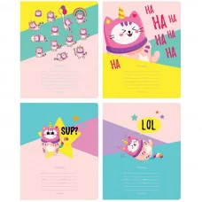 Тетрадь 12л., косая линия BG "На-на-на" 338721