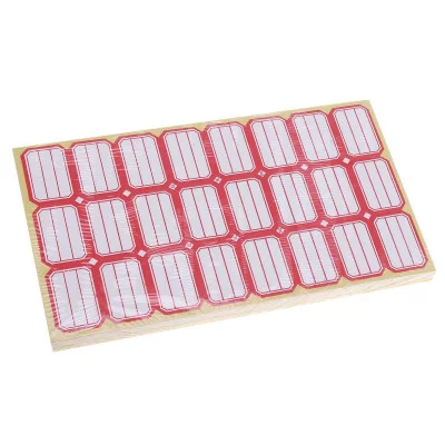 Набор 58 листов ценники самоклеящиеся 24*38мм 24шт на 1листе 595665