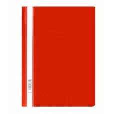 Папка-скоросшиватель пластиковая Alingar, A4, красный, 160 мкм, пакет европодвес AL13163