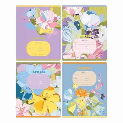 Тетрадь 18л., линия BG "Flowers" 341634