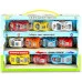 Набор игрушек "Пуллбэк: Автотранспорт" (5 см, 10 шт., пружинный механизм) BBA1602-133