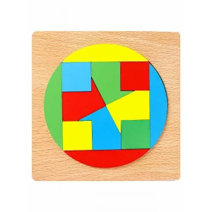 Деревянная игрушка. Головоломка (15х15см) "СОТЫ"  (в слюде) Арт.AN02335