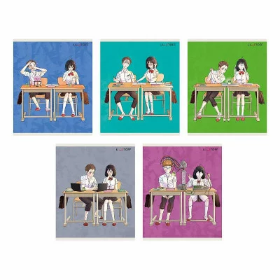 Тетрадь А5 48л "Соседи по парте (Эксклюзив)" КанцЭксмо ТКЛ488678