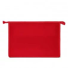 Папка д/тетрадей 1 отд. А4 Creativiki 325х230х20 мм молния пластик красн. 168988