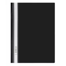 Папка-скоросшиватель пластиковая Alingar, A4, черный, 160 мкм, пакет европодвес AL13164